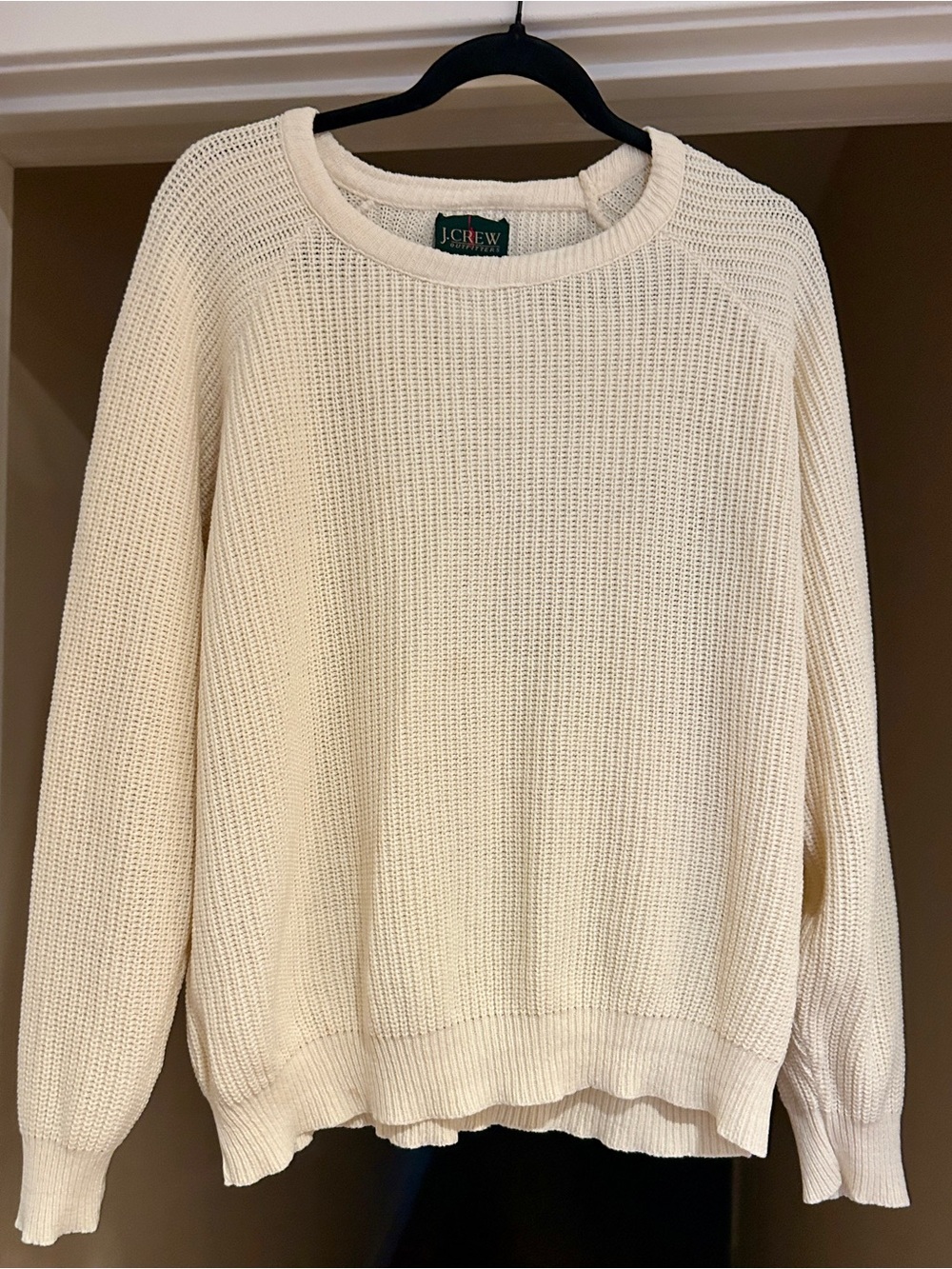 J. Crew Outfitters Cream Vintage Sweater